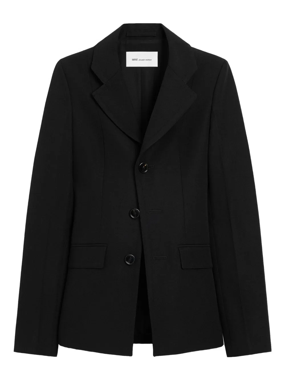 AMI Paris single-breasted blazer - Nero