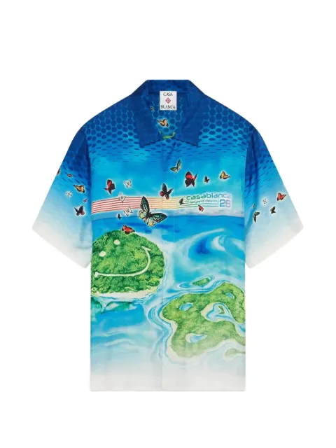 Casablanca printed shirt
