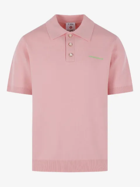 Casablanca playera tipo polo con logo