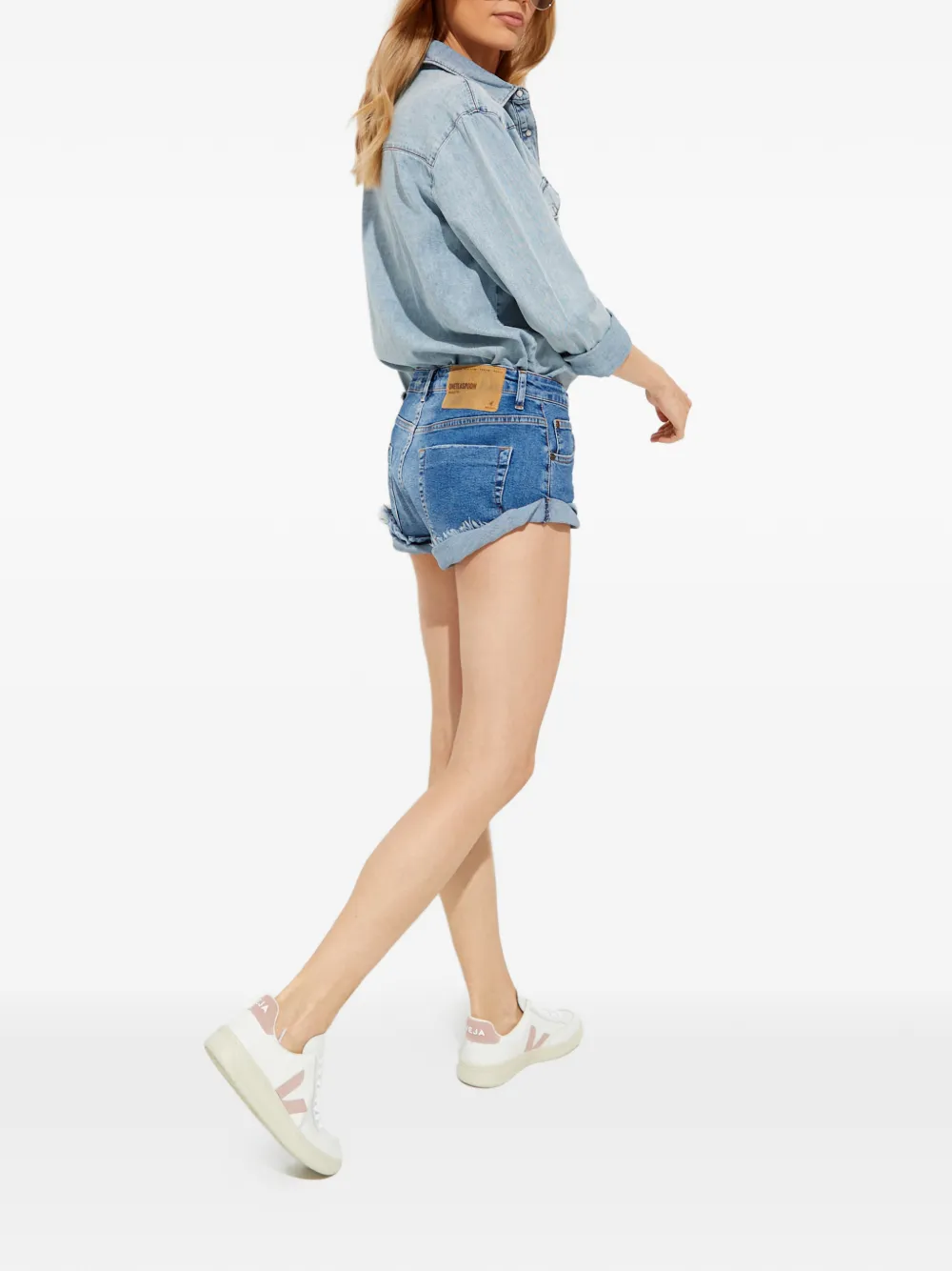 One Teaspoon Bandits cuffed shorts | Shorts | Image 2