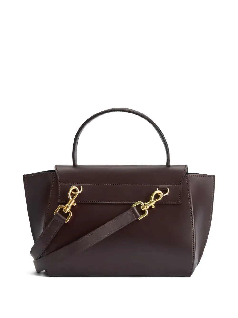  Atp Atelier Arezzo Leather Tote Bag - Brown 
