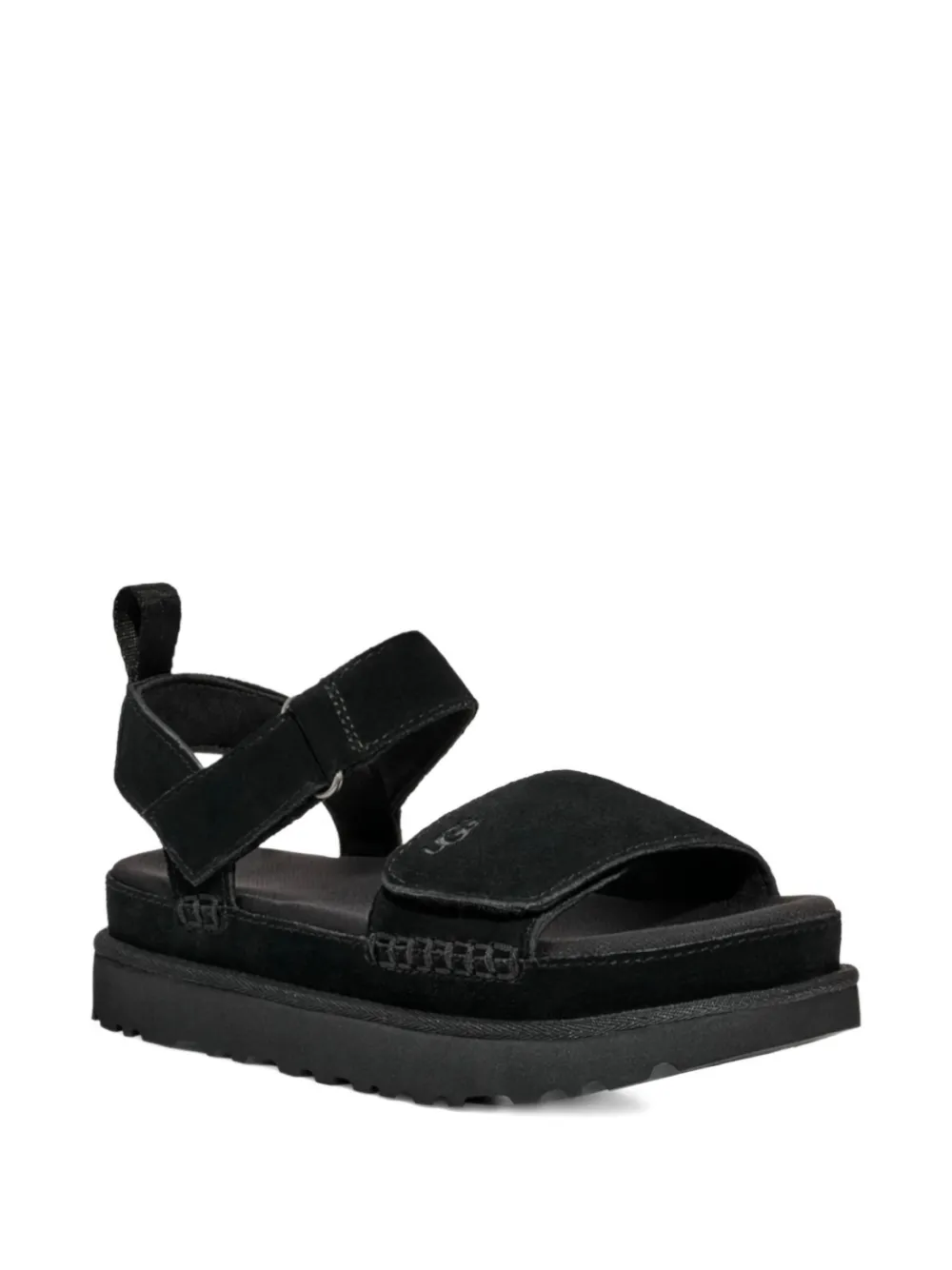 UGG Goldenstar sandalen met logo Zwart