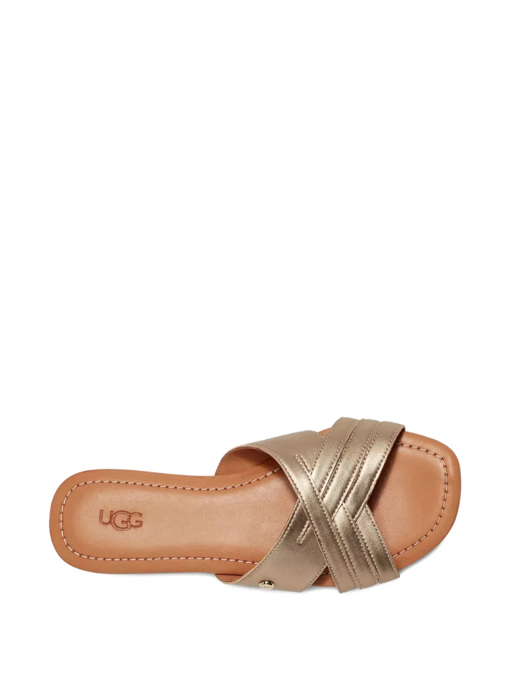 UGG Kenleigh sandalen met gekruiste bandjes Goud