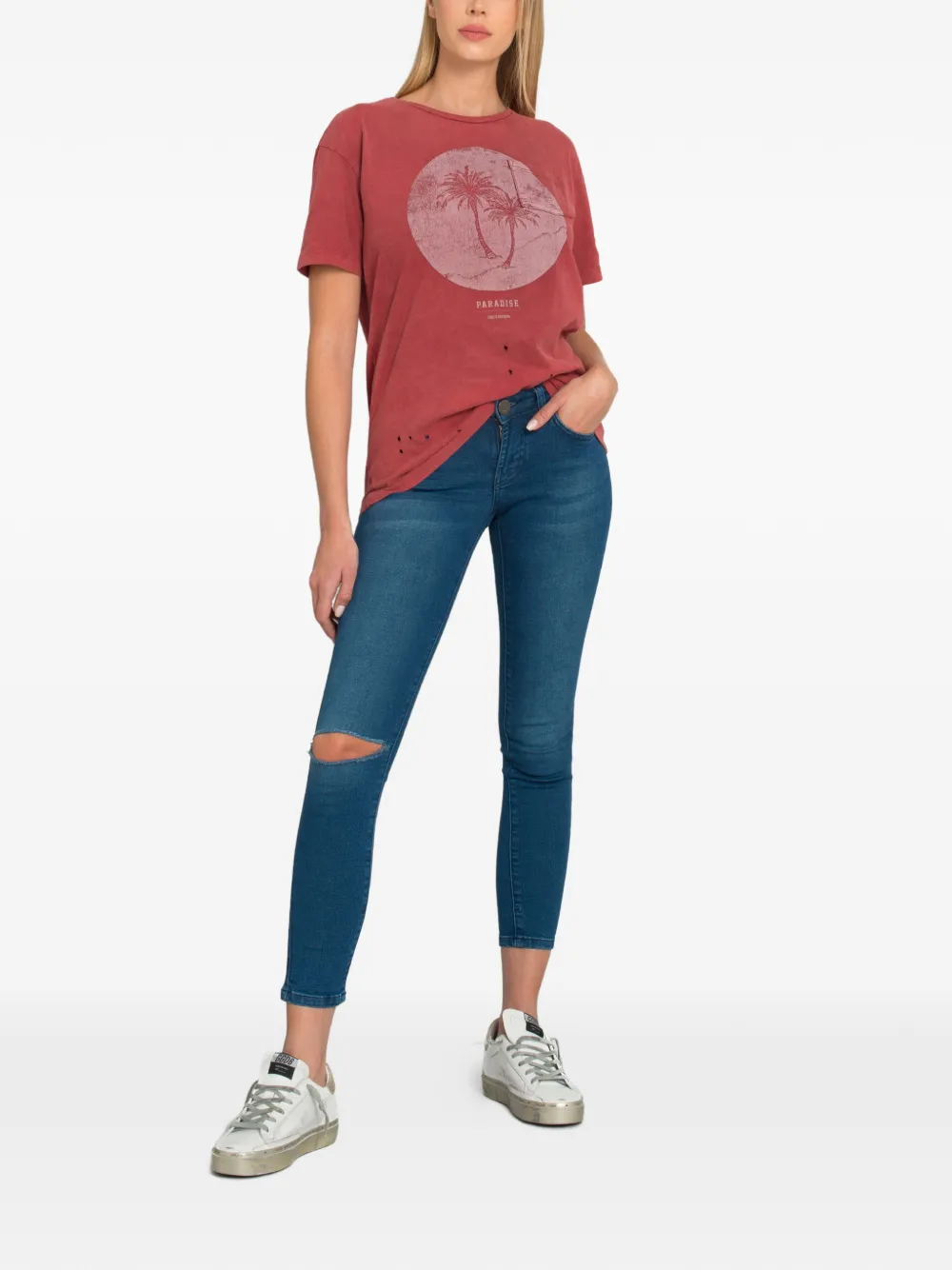 One Teaspoon Freebirds ripped jeans - Blauw