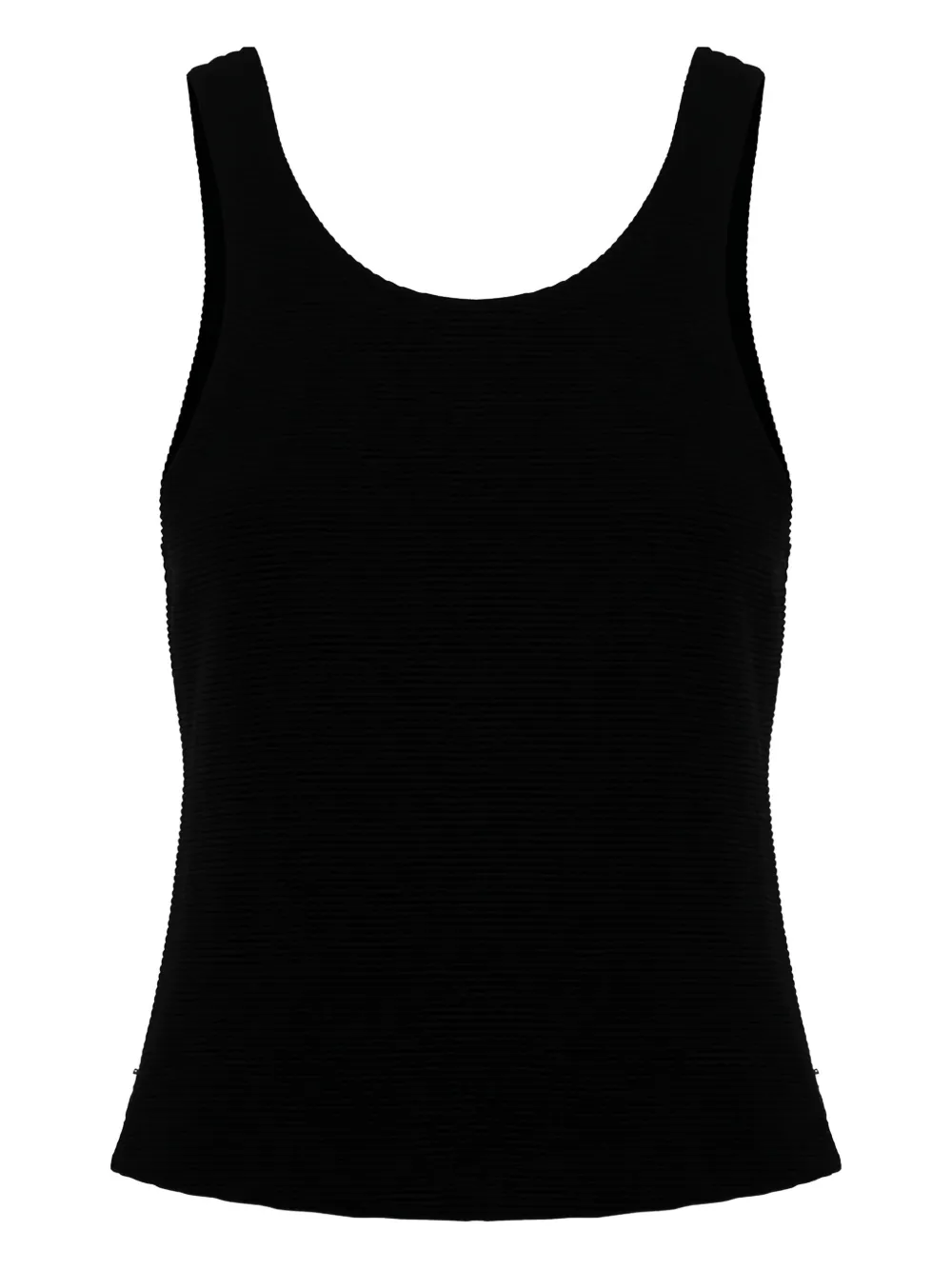 IXIAH ribbed tank top - Nero