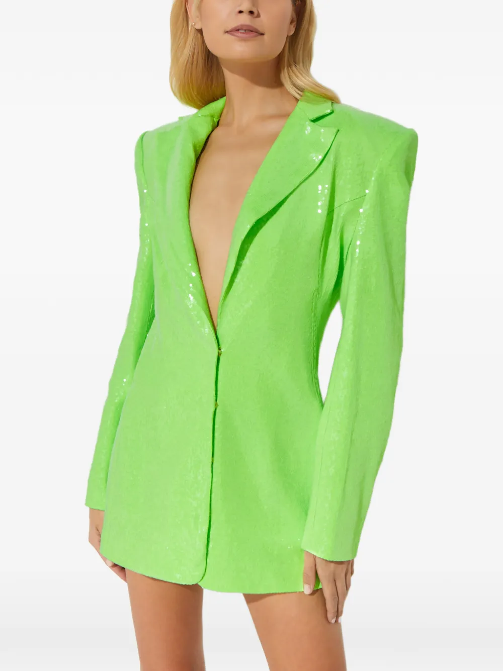 Bronx and Banco Zizi sequin jacket | Green | Image 1