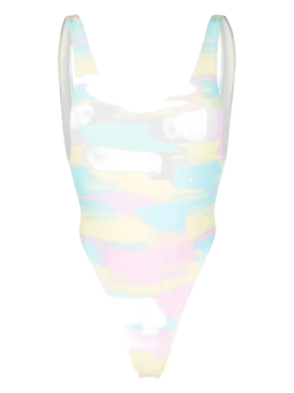 Reina Olga Funky tie-dye swimsuit - Rosa