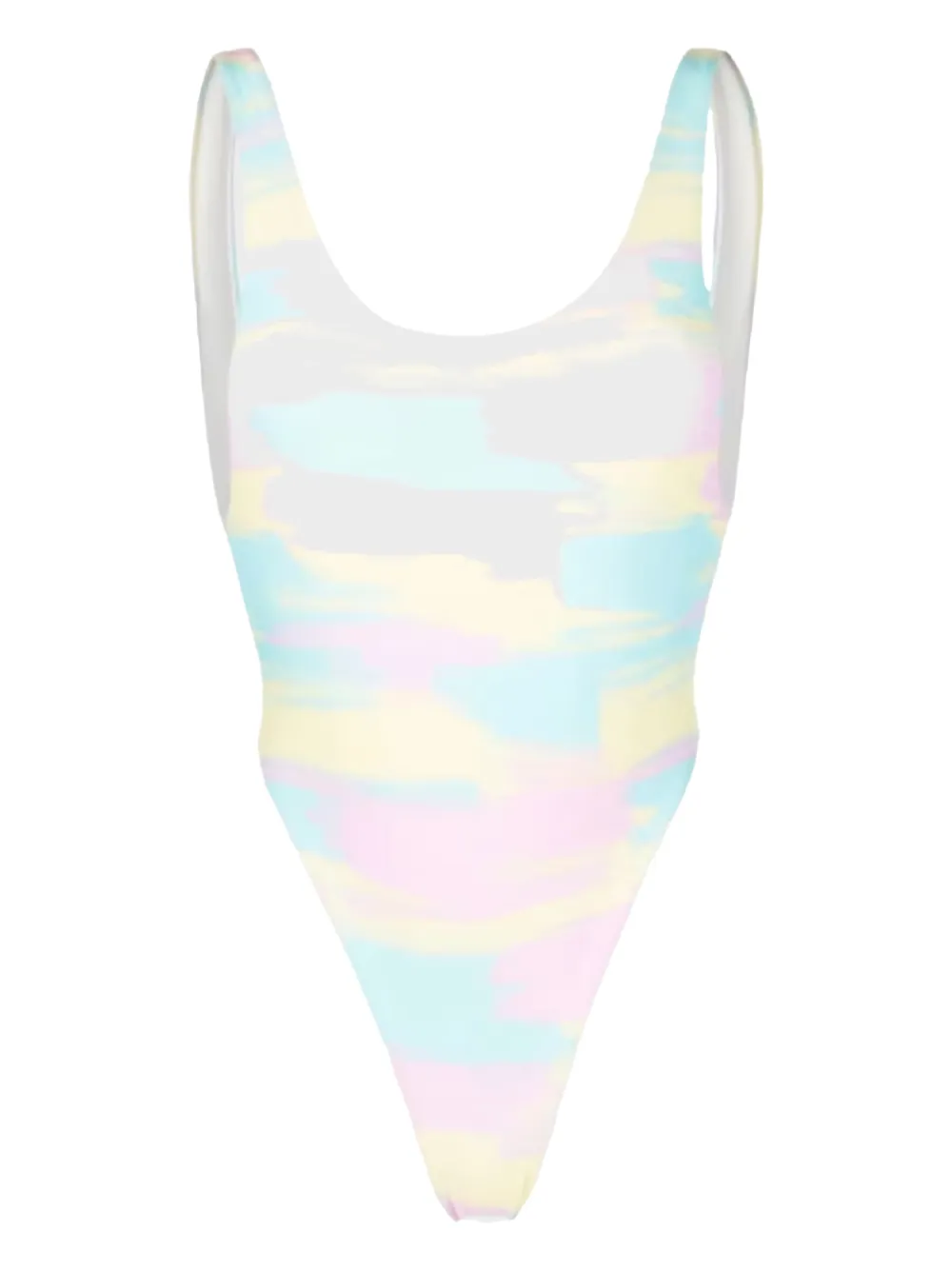 Reina Olga Funky tie-dye swimsuit - Rosa