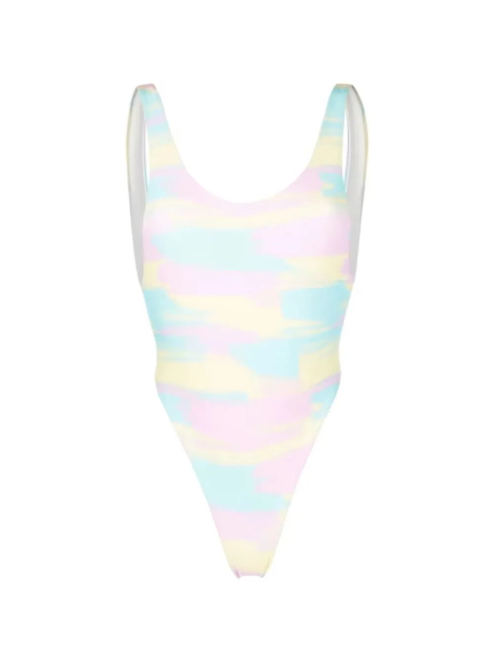 Reina Olga Funky tie-dye swimsuit - Rosa