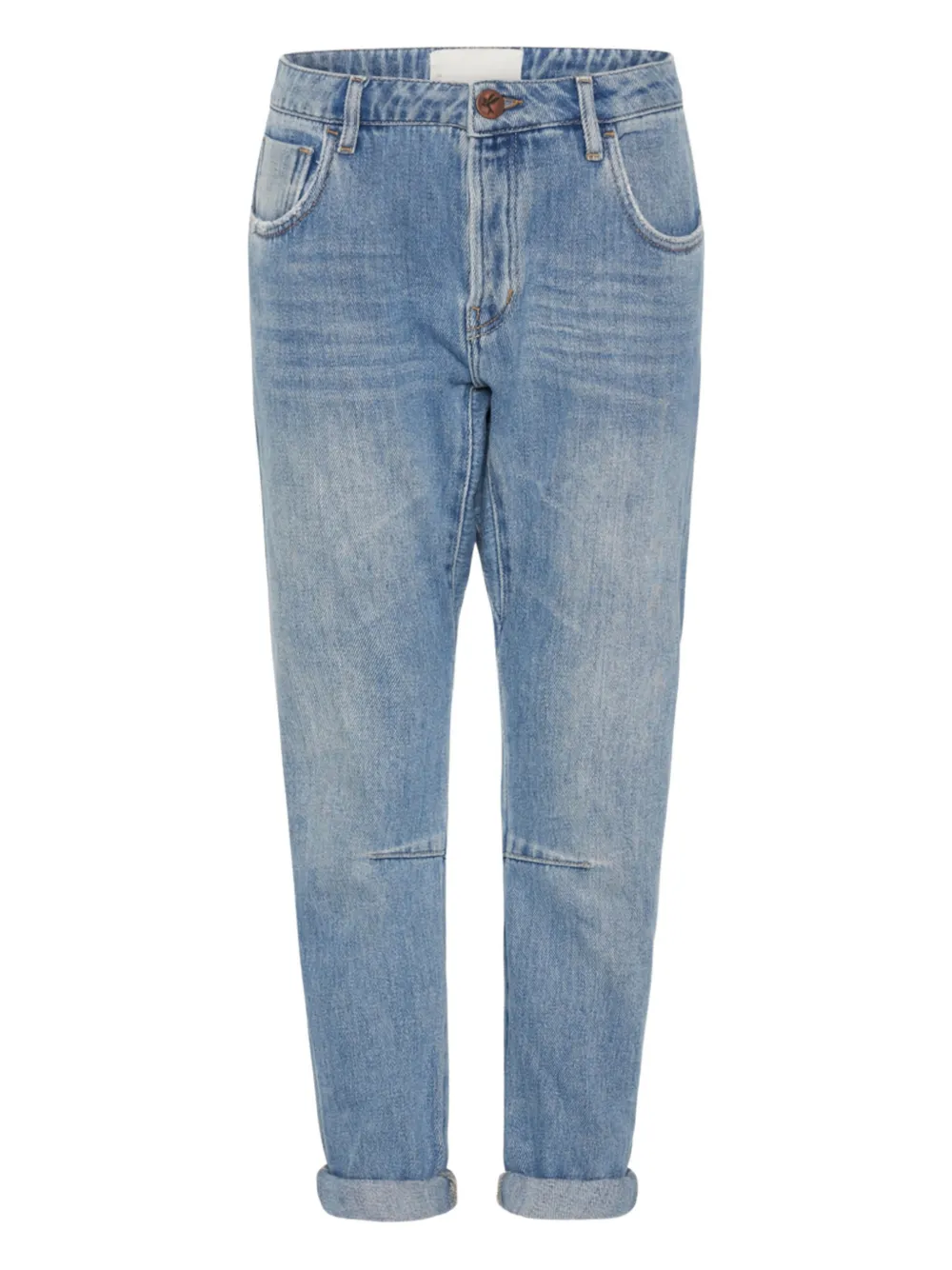 One Teaspoon Jeans con applicazione logo - Blu