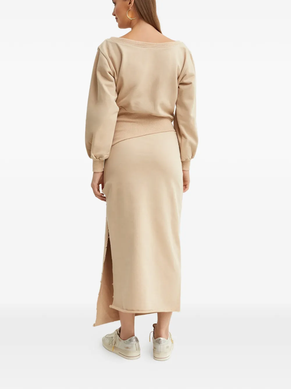  Seroya Side-split Maxi Dress - Neutrals 
