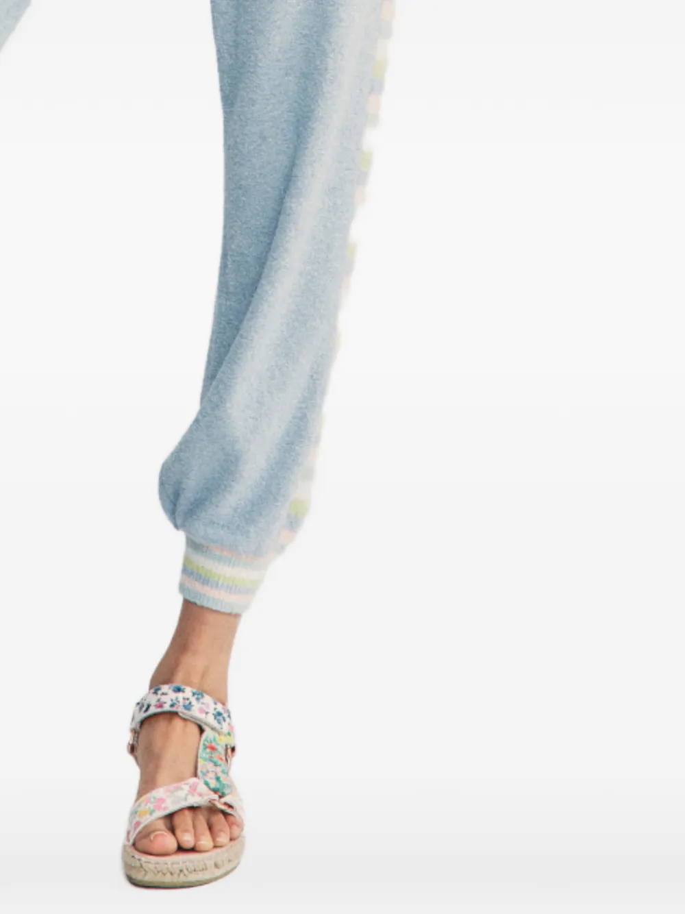 LoveShackFancy Trainingsbroek met streep Blauw