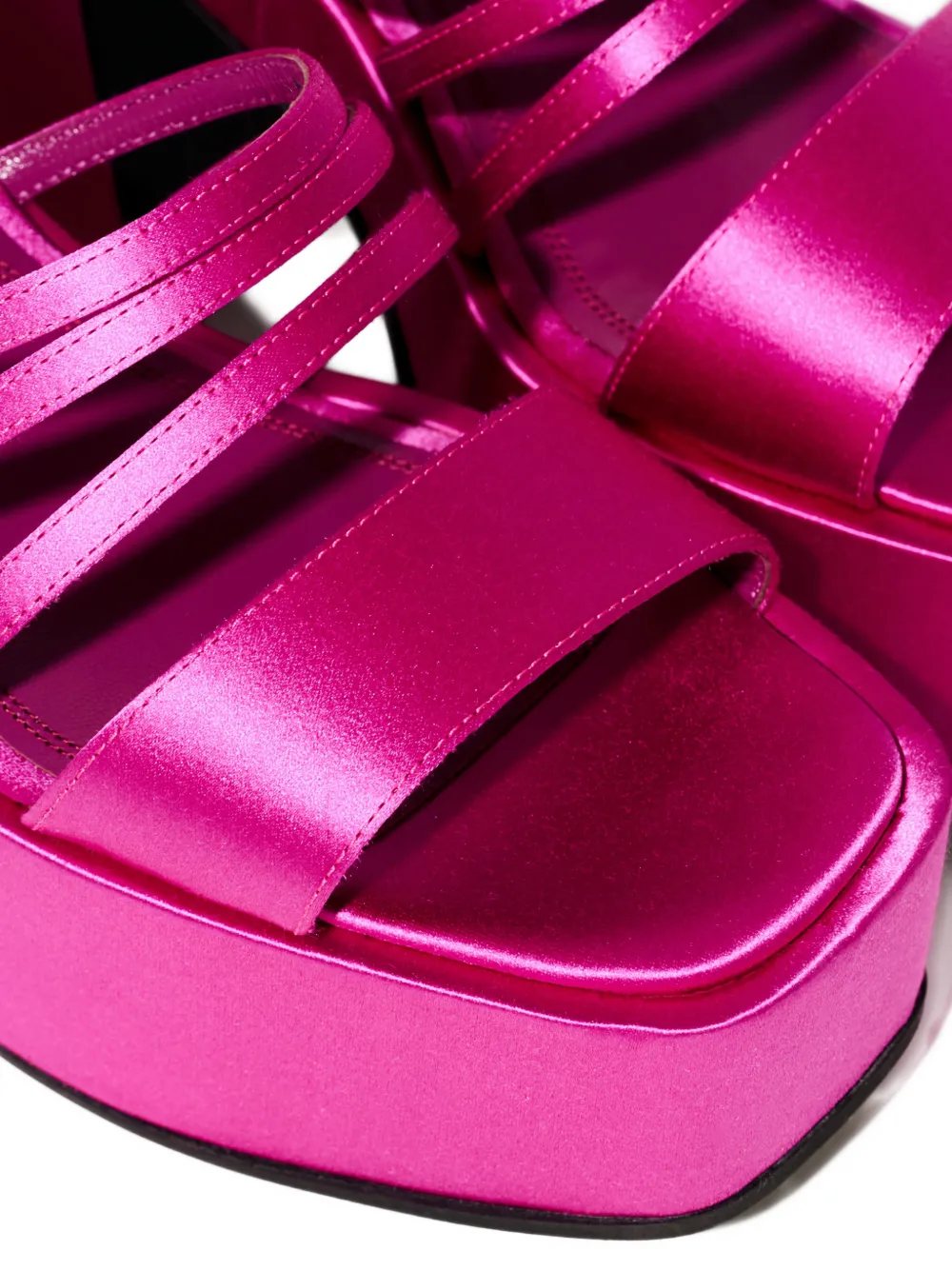 Nodaleto Bulla Chibi sandalen met plateauzool Roze