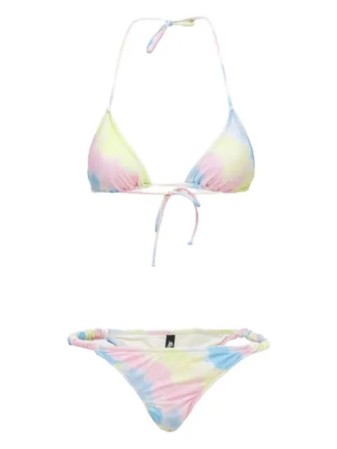 Reina Olga scrunchie-detail bikini