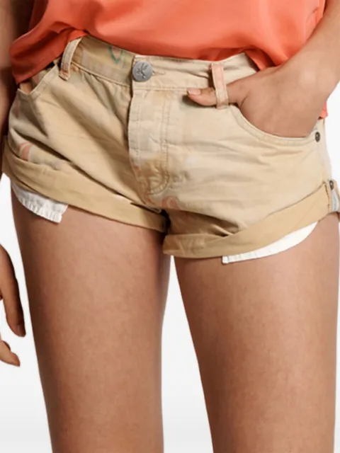 One Teaspoon tropical-print shorts