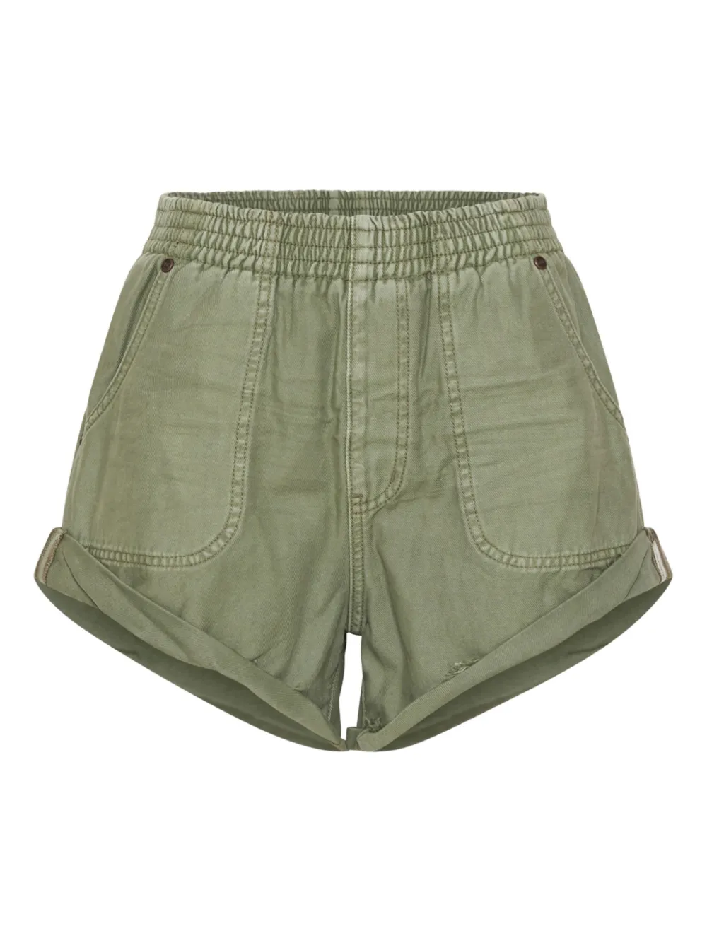 One Teaspoon shorts con pretina elástica | verde | Image 1