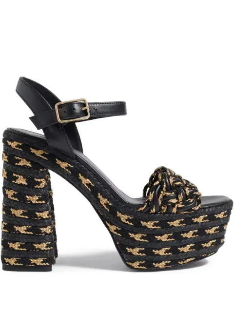 Castañer Anne woven platform sandals