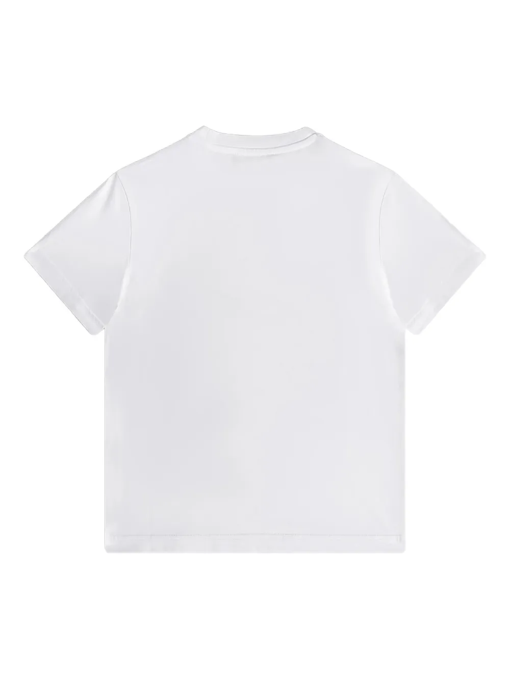 DSQUARED2 KIDS T-shirt met regenboogprint Wit