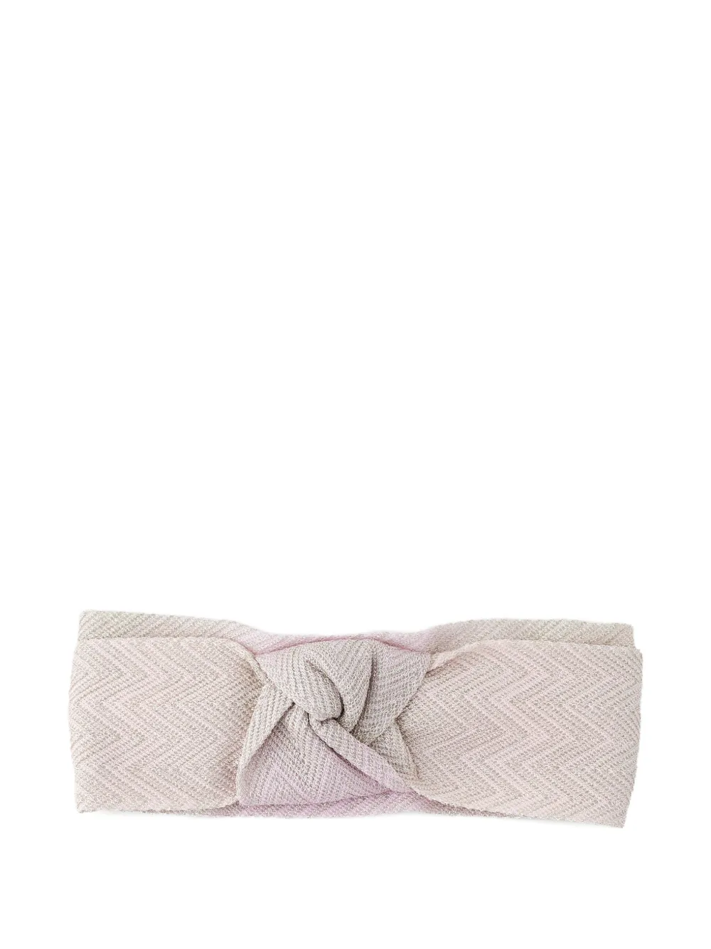 Missoni knotted headband - Rosa