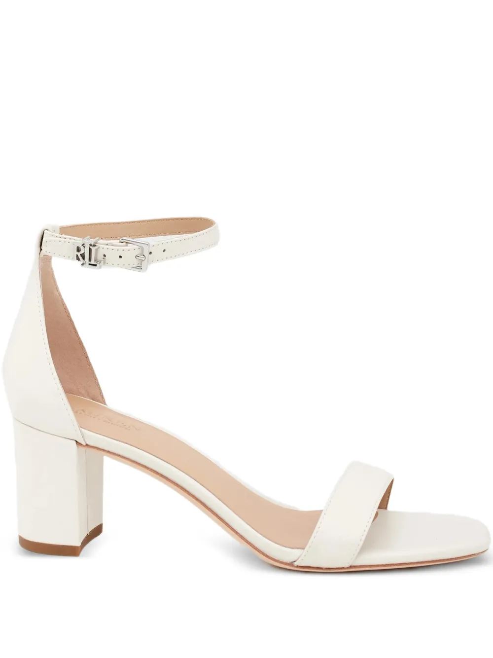 Lauren Ralph Lauren Sandalen met blokhak Wit
