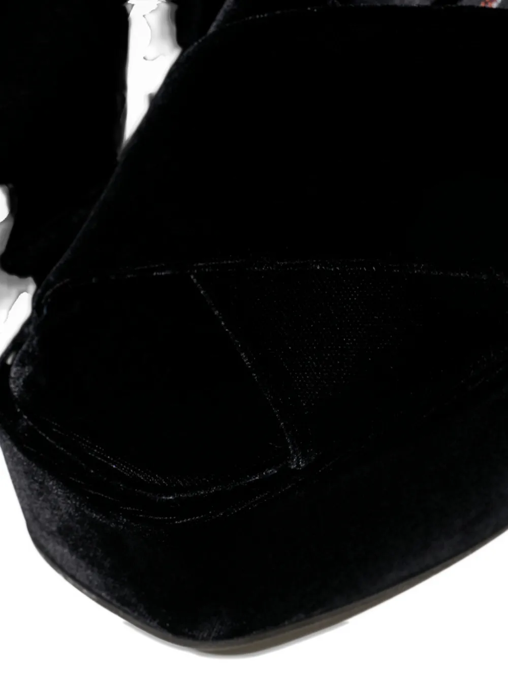 Nodaleto Bulla Joni platform heeled sandals Zwart