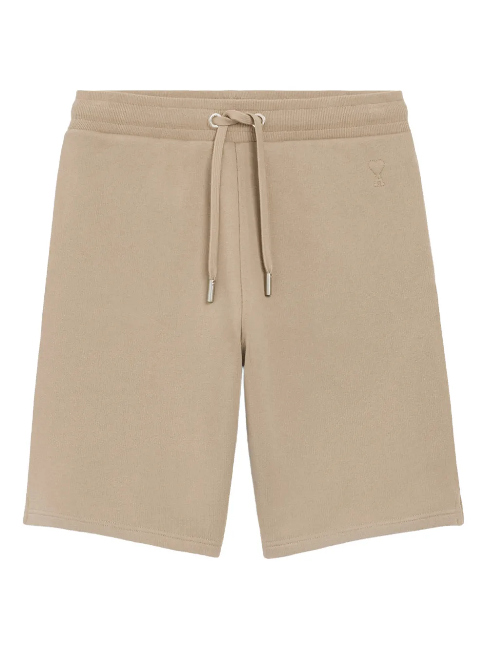 AMI Paris Ami de Coeur Shorts mit Kordelzug - Nude