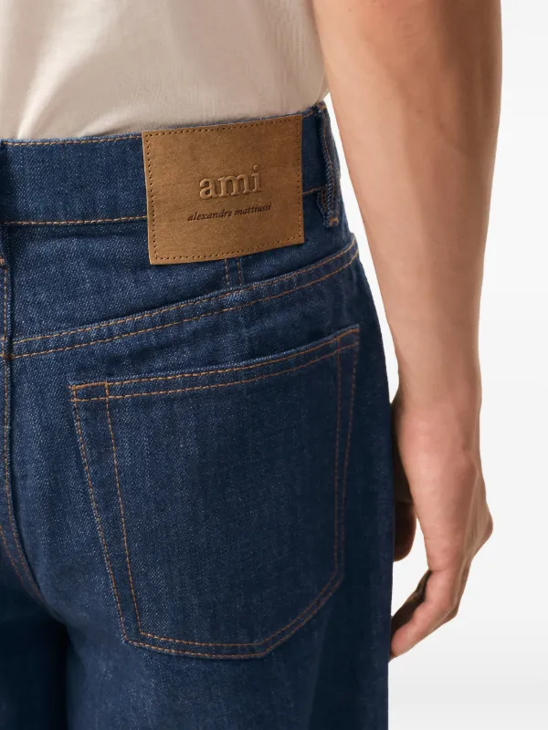 AMI Paris バルーン ジーンズ | ブルー | FARFETCH JP