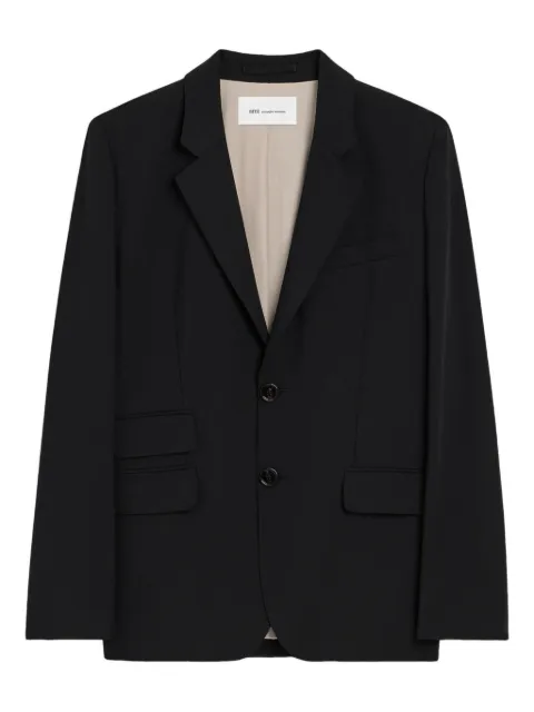 AMI Paris enkelknäppt jacka