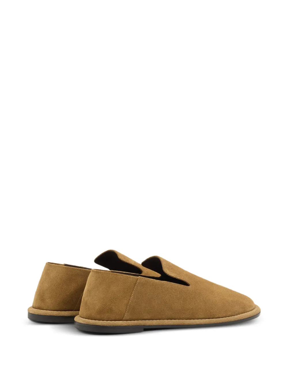 AMI Paris Suède loafers Bruin