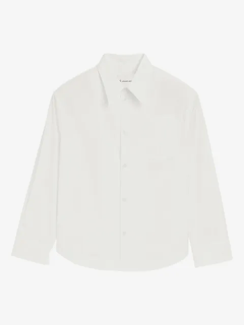 AMI Paris Ami De Coeur wide-fit pocket shirt