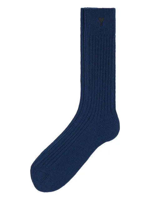 AMI Paris носки с монограммой Ami De Coeur