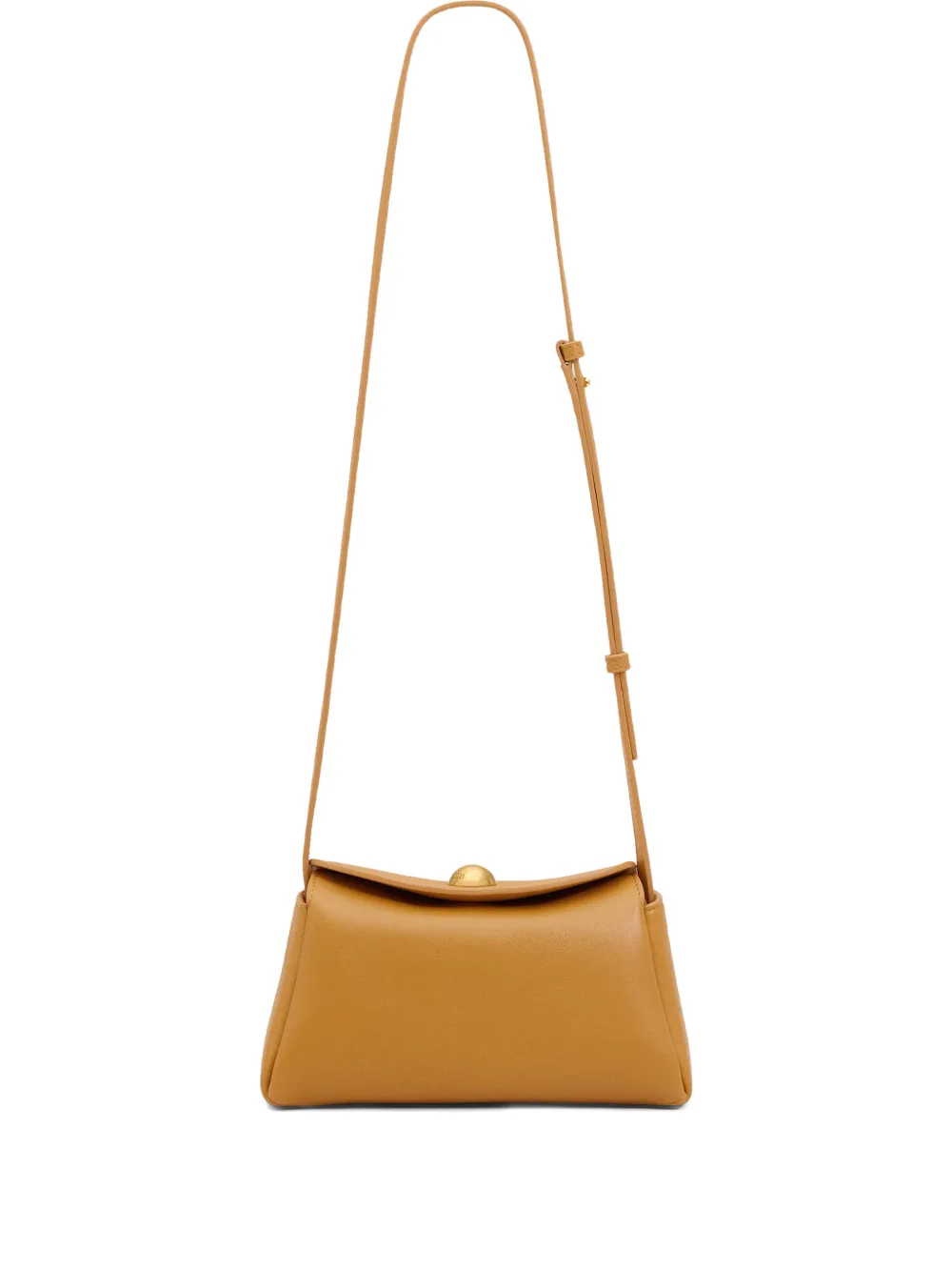 AMI Paris Clutch Carrousel mini - Marrone