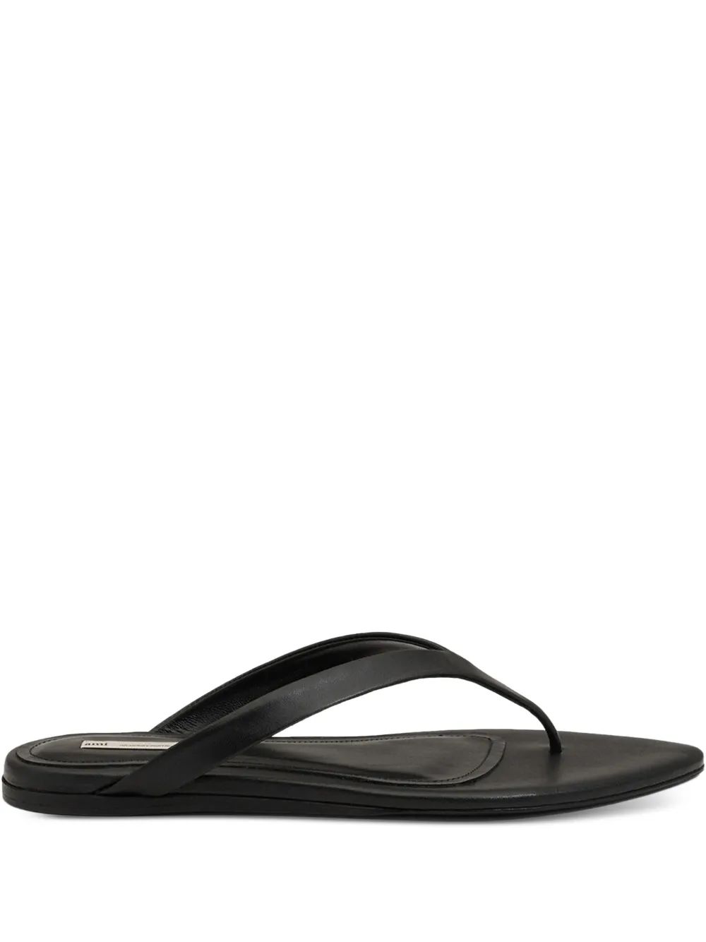 AMI Paris pointed-toe flat sandals | Black | Image 1