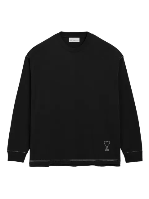 AMI Paris camiseta Ami de Coeur con costuras