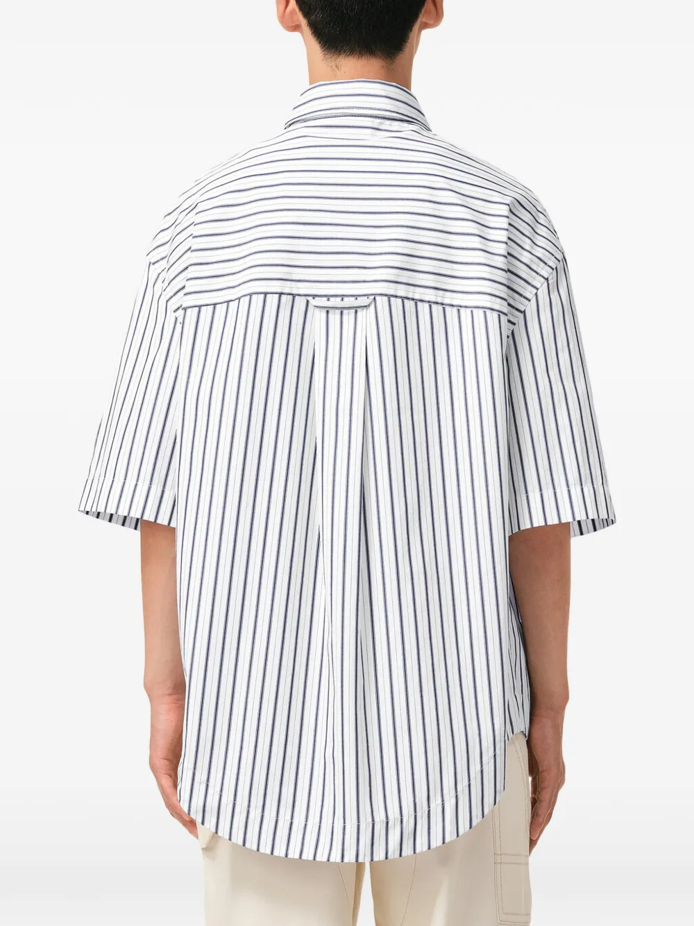 AMI Paris T-shirt met logo Wit