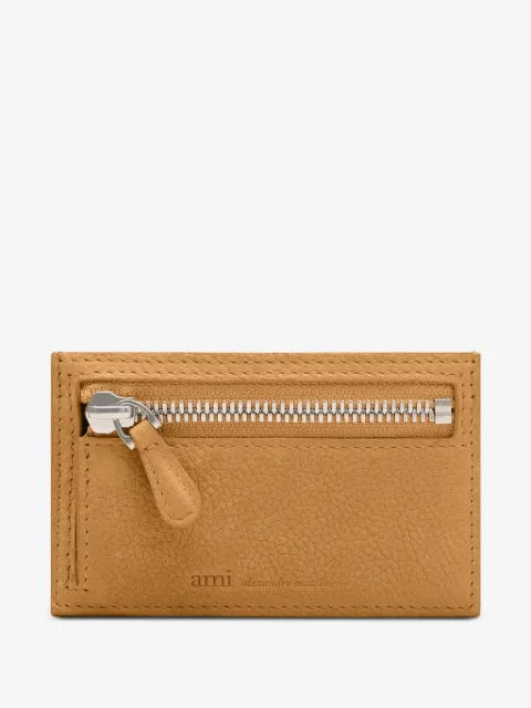 AMI Paris Carrousel zipped card holder