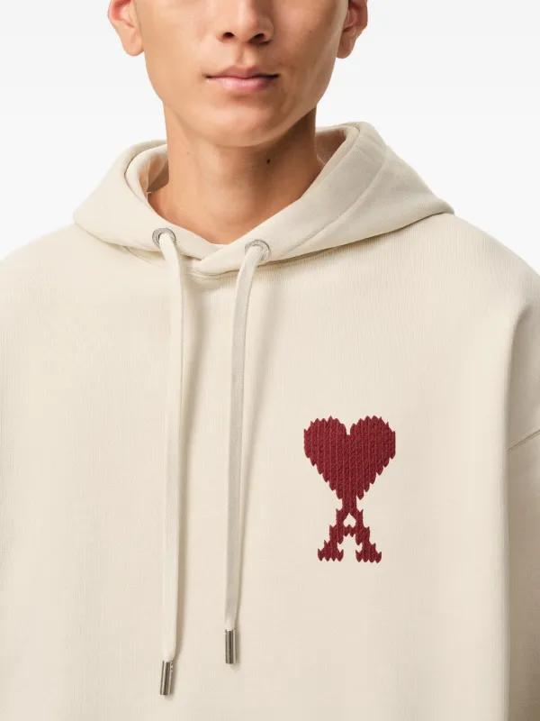 AMI Paris Ami De Coeur パーカー | ニュートラル | FARFETCH JP