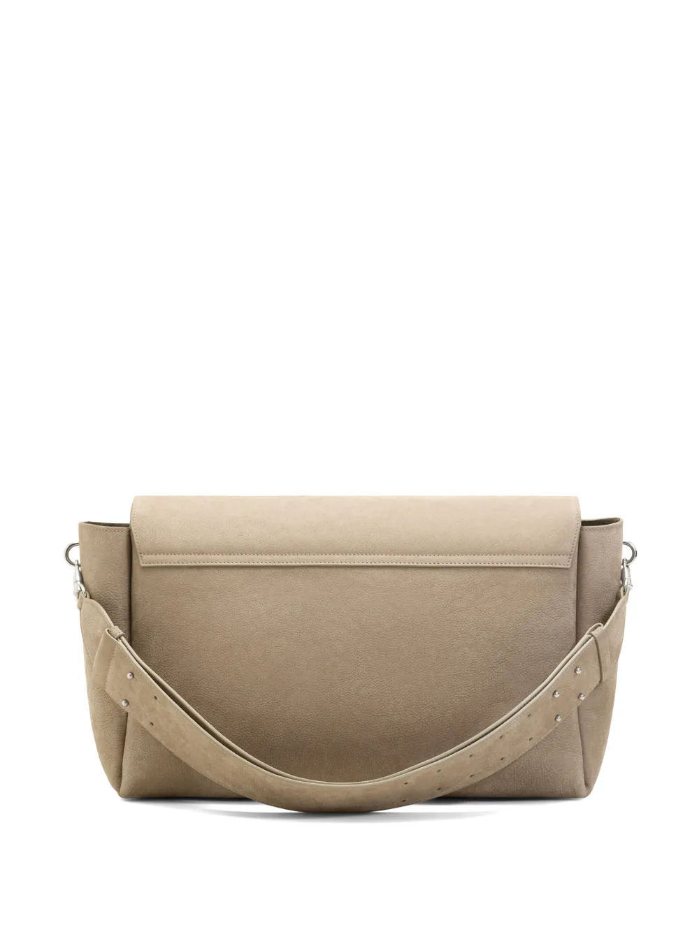 AMI Paris Grote Carrousel schoudertas Beige