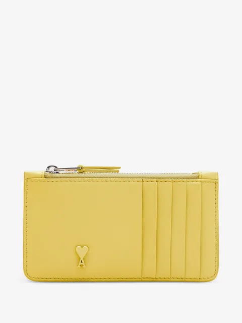 AMI Paris Ami De Coeur zipped cardholder