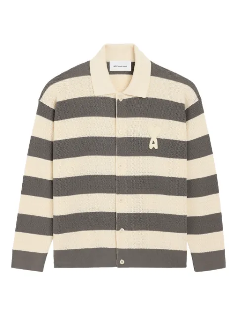 AMI Paris cardigan Ami De Cœur à écusson cœur