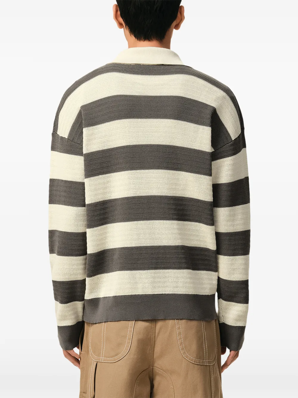AMI Paris Vest met hartpatch Beige
