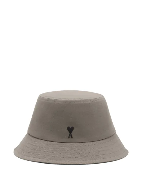 AMI Paris Ami De Coeur embroidery bucket hat