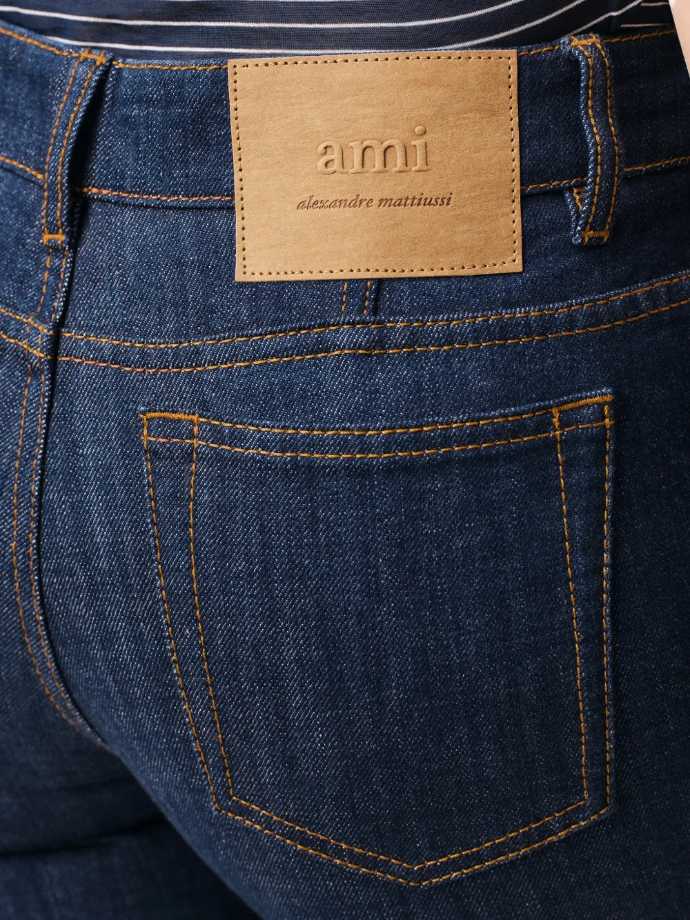AMI Paris Bootcut jeans Blauw