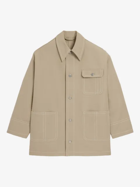 AMI Paris patch-pocket worker jacket