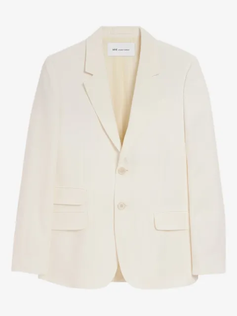 AMI Paris Blazer com abotoamento simples