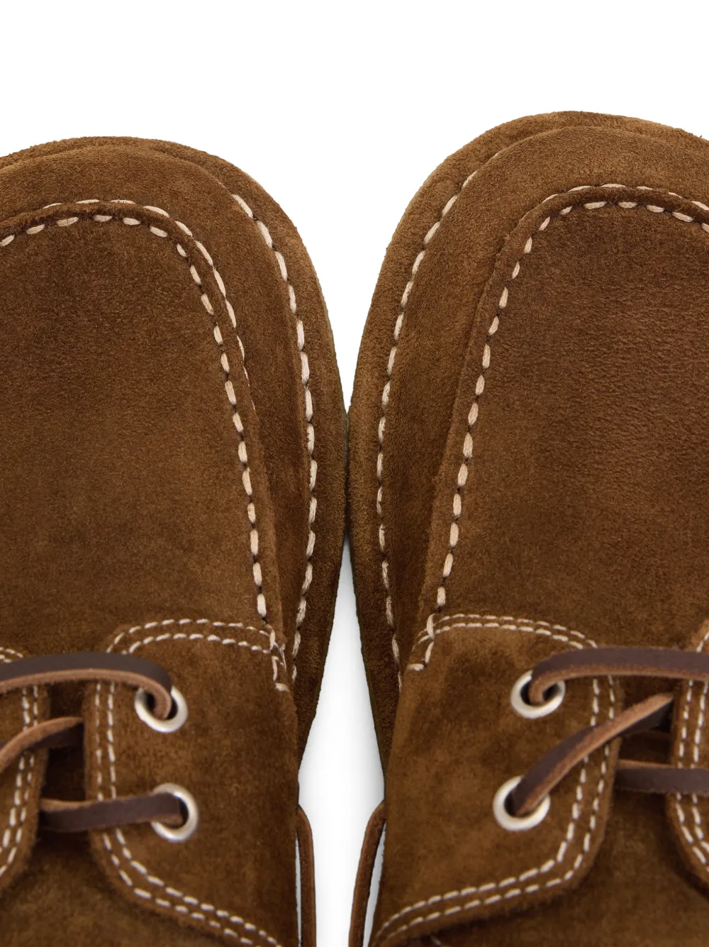 AMI Paris Suède bootschoenen met veters Bruin