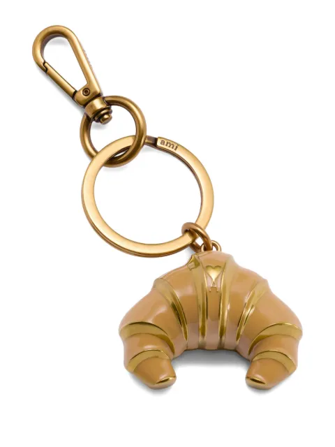 AMI Paris croissant keyring