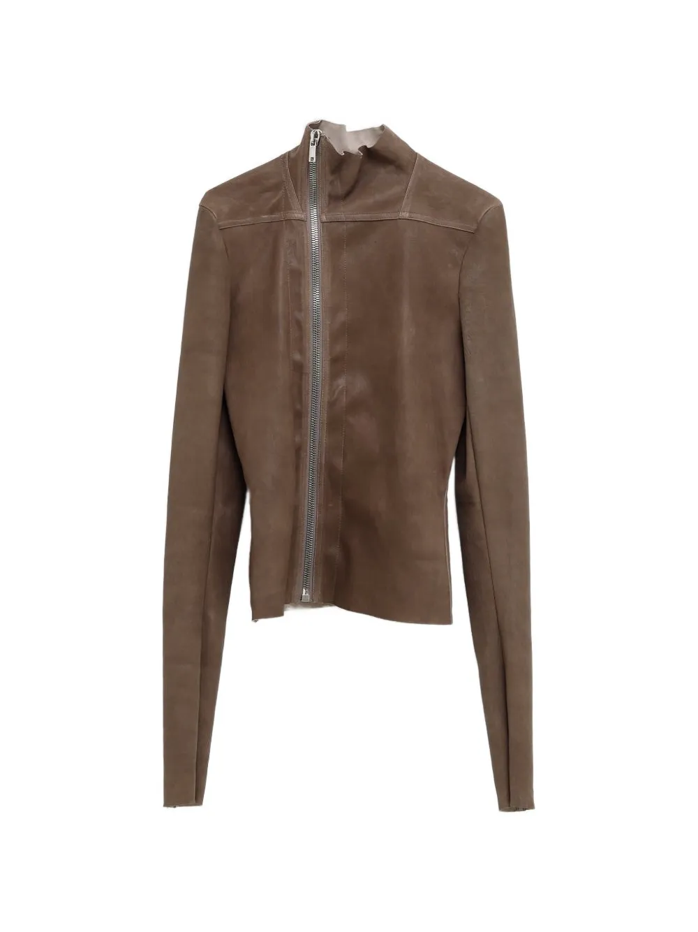 Rick Owens zip jacket - Braun