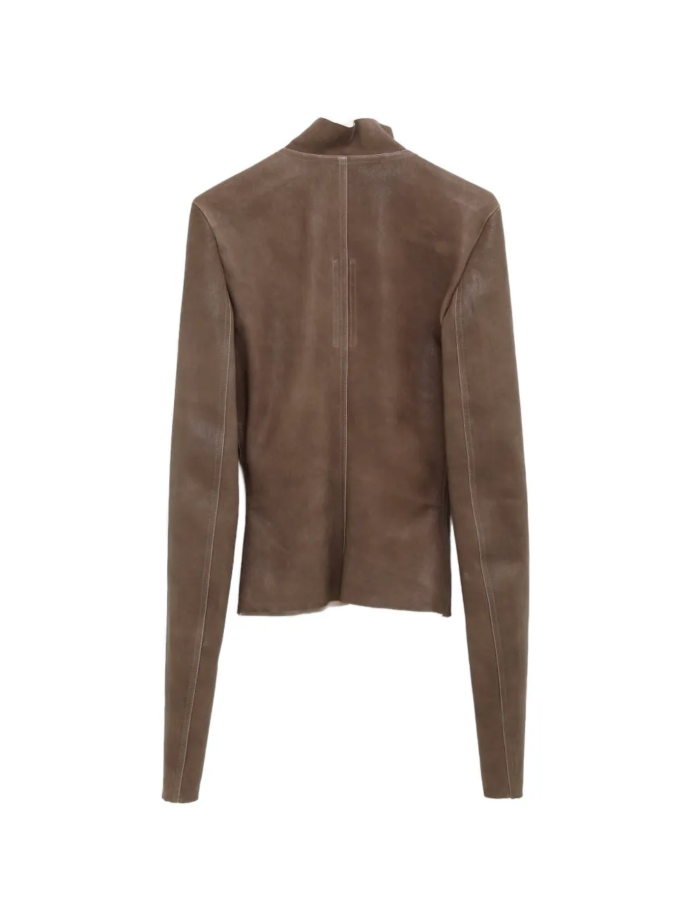  Rick Owens Zip Jacket - Brown 