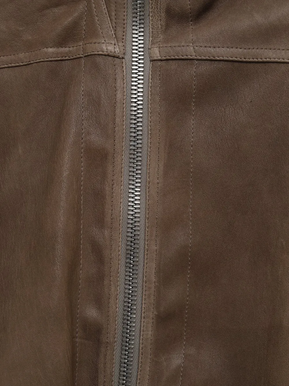  Rick Owens Zip Jacket - Brown 